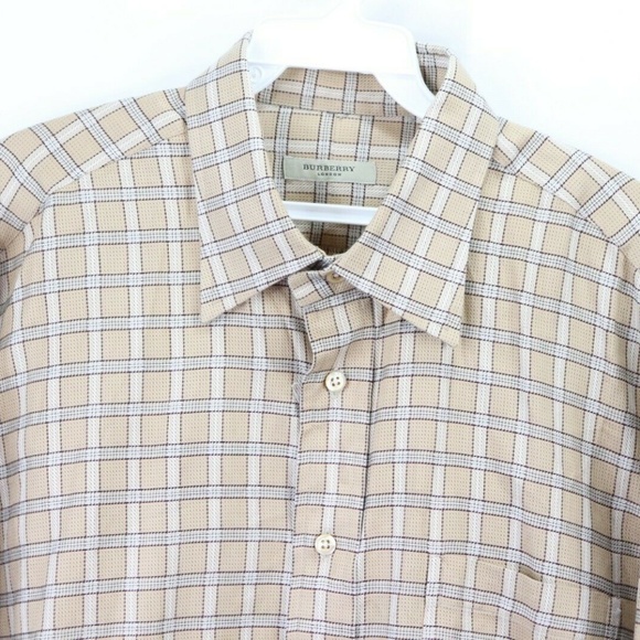 Burberry London Novacheck Dress Shirt Large USA - Picture 5 of 8